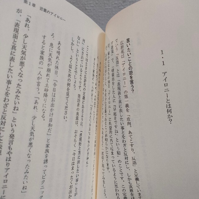 光文社(コウブンシャ)の 『 アイロニーはなぜ伝わるのか? 』★ 文学博士 木原善彦 / 言語学 表現 エンタメ/ホビーの本(ノンフィクション/教養)の商品写真