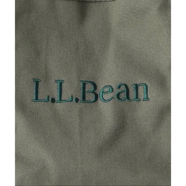 L.L.Bean(エルエルビーン)の新品　L.L.Bean グローサリートート　ダスティオリーブ レディースのバッグ(トートバッグ)の商品写真