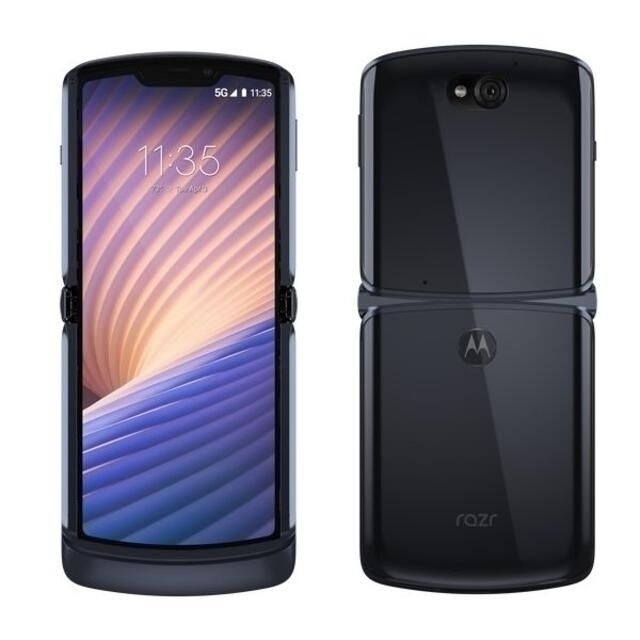 Motorola(モトローラ)の新品 折りたたみスマホ razr 5G 8GB/256GB スマホ/家電/カメラのスマートフォン/携帯電話(スマートフォン本体)の商品写真