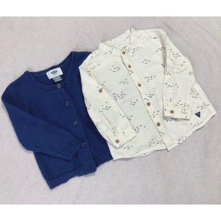 ザラキッズ(ZARA KIDS)のzara oldnavy 春服　男の子　セット　80(シャツ/カットソー)