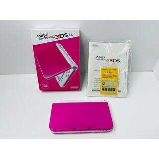 ニンテンドー3DS(ニンテンドー3DS)のNEWニンテンドー3DS LL ピンク×ホワイト(携帯用ゲーム機本体)