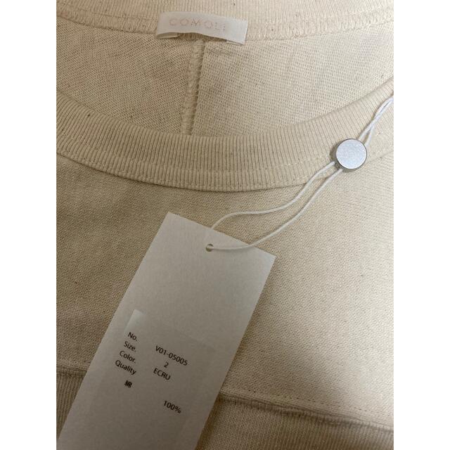 COMOLI - 2 comoli 22ss フットボールTシャツ エクリュの通販 by s's