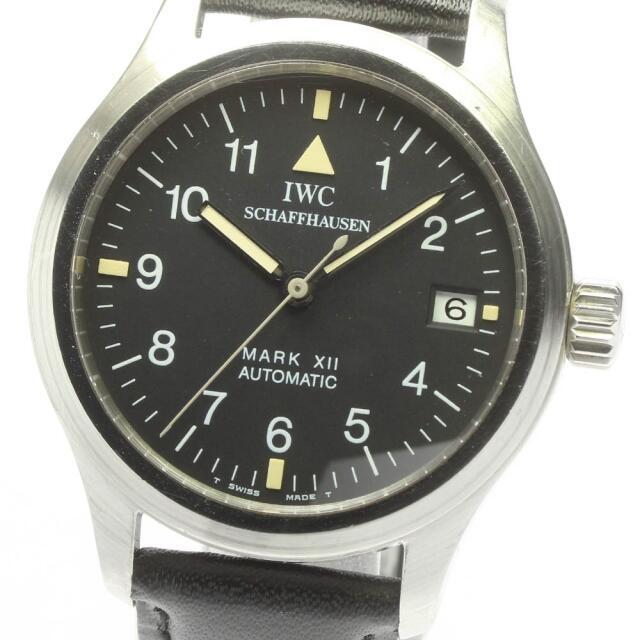 【IWC SCHAFFHAUSEN】IWC マーク12 トリチウム IW324101/IW3241-001 自動巻き メンズ