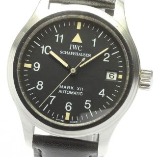 インターナショナルウォッチカンパニー(IWC)の【IWC SCHAFFHAUSEN】IWC マーク12 トリチウム IW324101/IW3241-001 自動巻き メンズ(腕時計(アナログ))