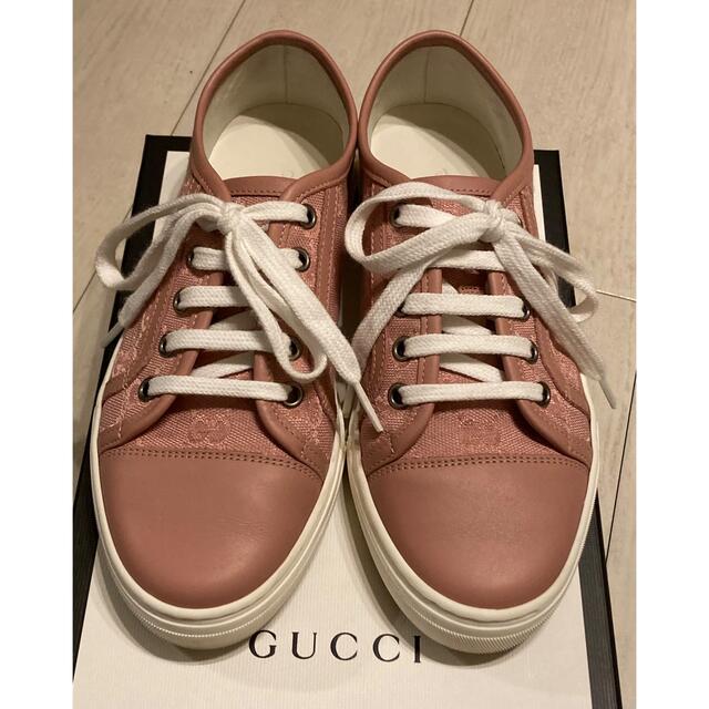 正規品 美品GUCCIレディーススニーカー 直販卸売り 正規品 美品GUCCIレディーススニーカー スニーカー