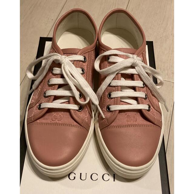 Gucci(グッチ)の特別セール！！正規品　美品GUCCIレディーススニーカー レディースの靴/シューズ(スニーカー)の商品写真