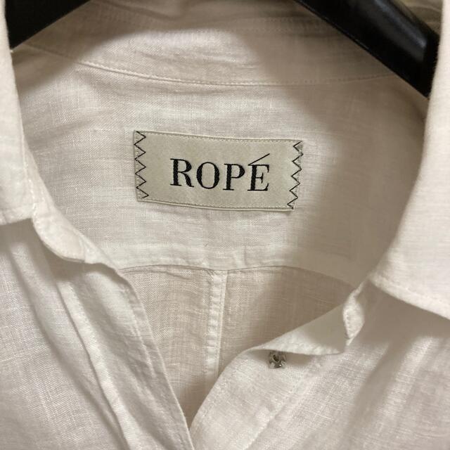 ROPE’(ロペ)のROPE ロペ　リネンシャツ レディースのトップス(シャツ/ブラウス(長袖/七分))の商品写真