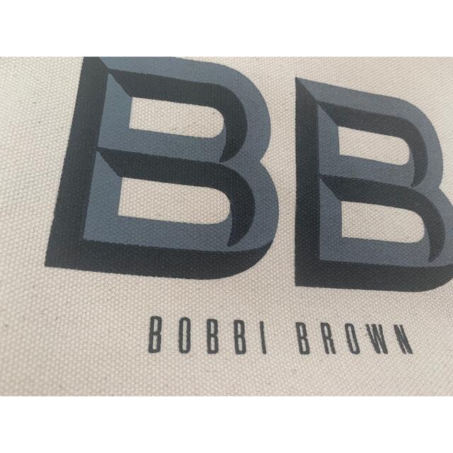 BOBBI BROWN(ボビイブラウン)のBOBBI BROWN トートバッグ エコバッグ キャンパス　トート　コットン レディースのバッグ(トートバッグ)の商品写真