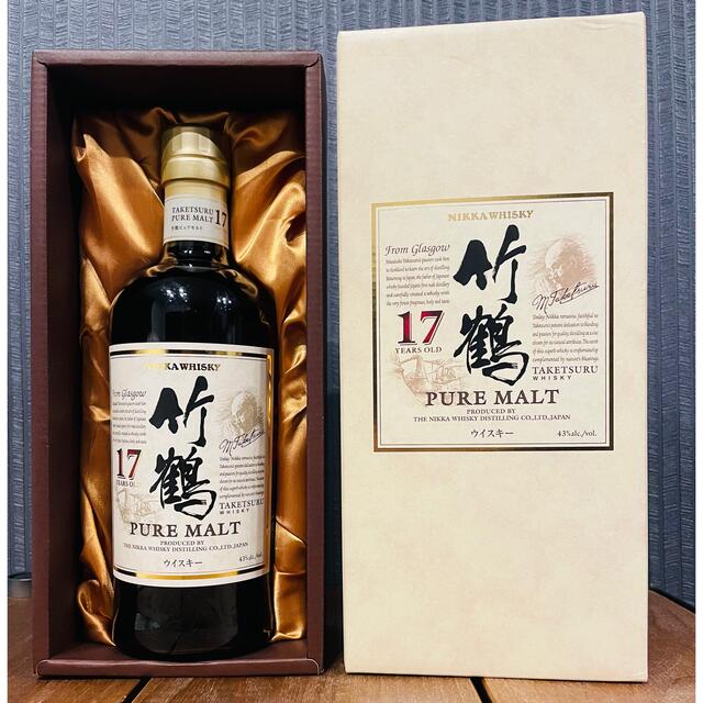 竹鶴21年 未開封 700ml 終売 箱付