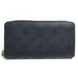 ルイヴィトン(LOUIS VUITTON)の新品同様 ルイヴィトン M61867 モノグラムマヒナ ジッピーウォレット(財布)