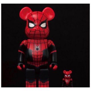 メディコムトイ(MEDICOM TOY)のBE@RBRICK SPIDER-MAN UPGRADED SUIT(キャラクターグッズ)