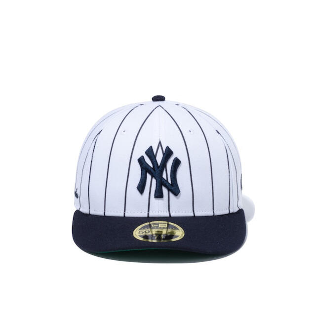 NEW ERA(ニューエラー)の新品 完売 NEW ERA briwn 別注 ヤンキース 7 5/8 ストライプ メンズの帽子(キャップ)の商品写真
