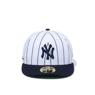 NEW ERA - 新品 完売 NEW ERA briwn 別注 ヤンキース 7 5/8 ストライプ ...