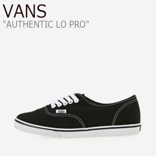 ヴァンズ(VANS)のVans Authentic Lo Pro Black バンズ (スニーカー)