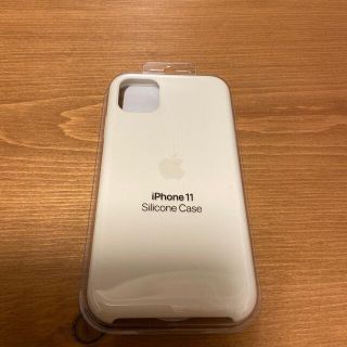 アイフォーン(iPhone)のiphone11 シリコンケース純正(モバイルケース/カバー)