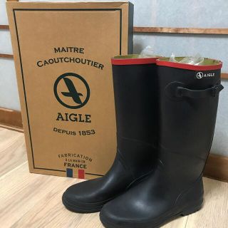 エーグル(AIGLE)のAIGLE レインブーツ　最終値下げ(レインブーツ/長靴)