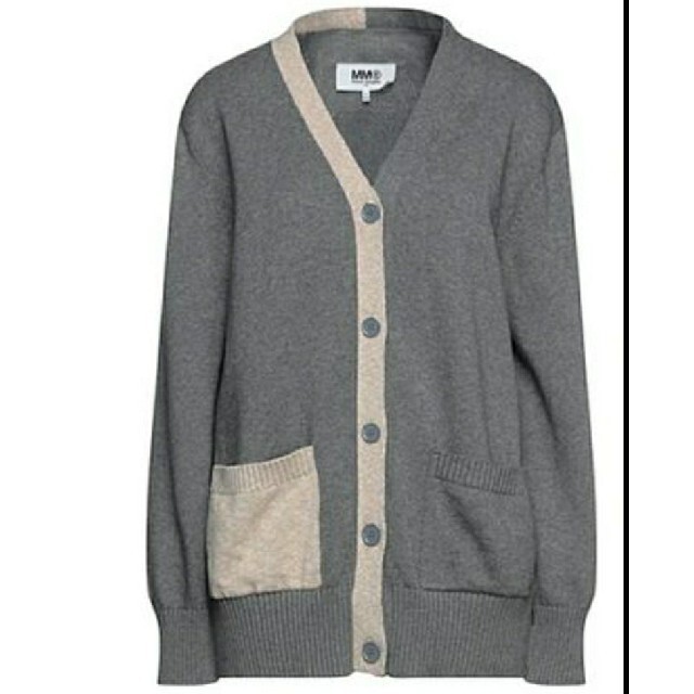 MM6 Maison Margiela 新品 未使用 バイカラー カーディガン - カーディガン