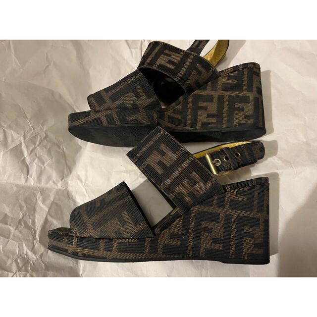 ればご FENDI ズッカ柄サンダル vIOe2-m60997214839 レディース