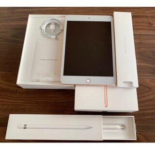 アイパッド(iPad)のiPad mini5 64gb WiFi Apple pencil付き(タブレット)