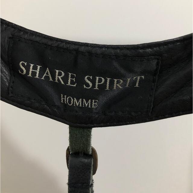 Share Spirit レース　ジレ　38 ブラック