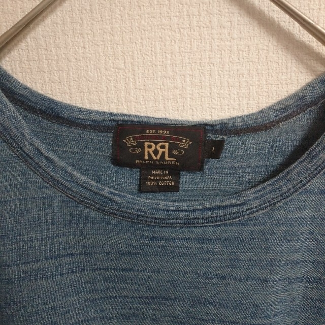 RRL Tシャツ L インディゴ - 5