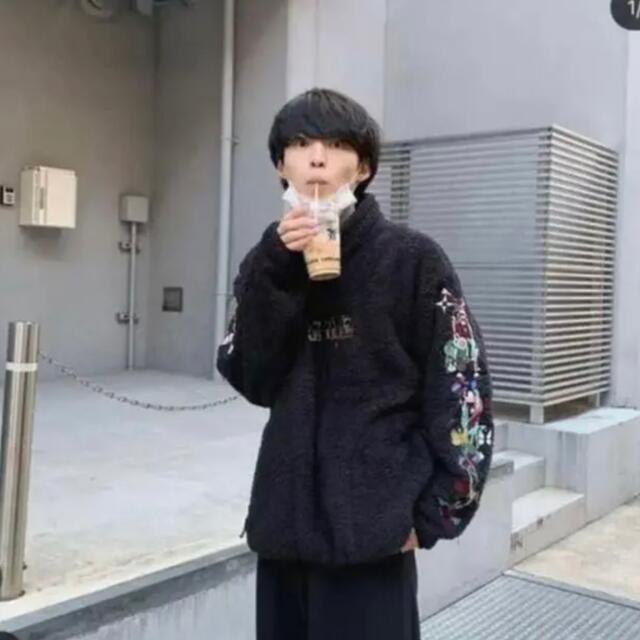 海外販売× doublet wism別注 カオス刺繍 フリース ベスト