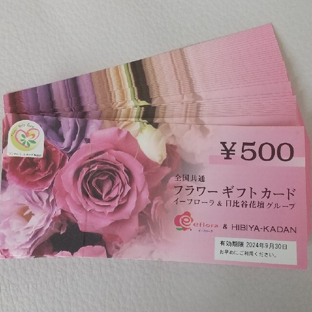 フラワーギフト20000円分日比谷花壇 チケットのチケット その他(その他)の商品写真