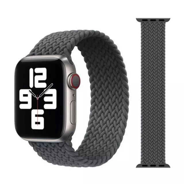 AppleWatch ブレイデッドソロループ 38 40 41mm 6色 スマホ/家電/カメラのスマホアクセサリー(その他)の商品写真