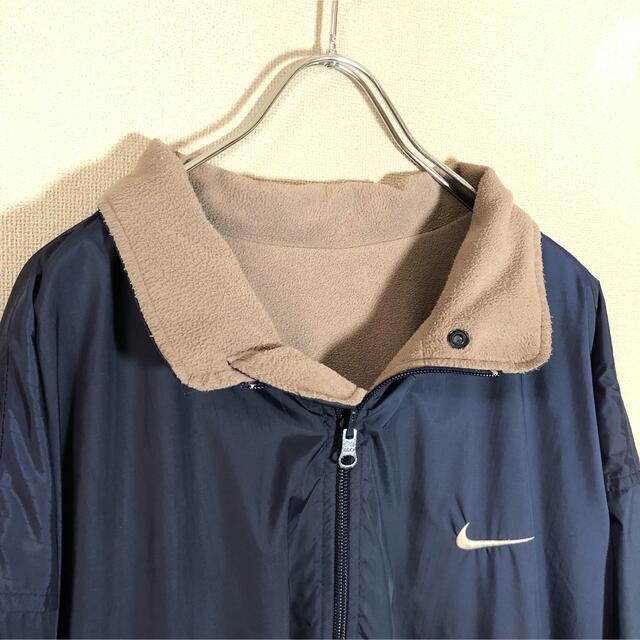 NIKE ナイキ リバーシブル ハーフジップ プルオーバー ナイロン ...