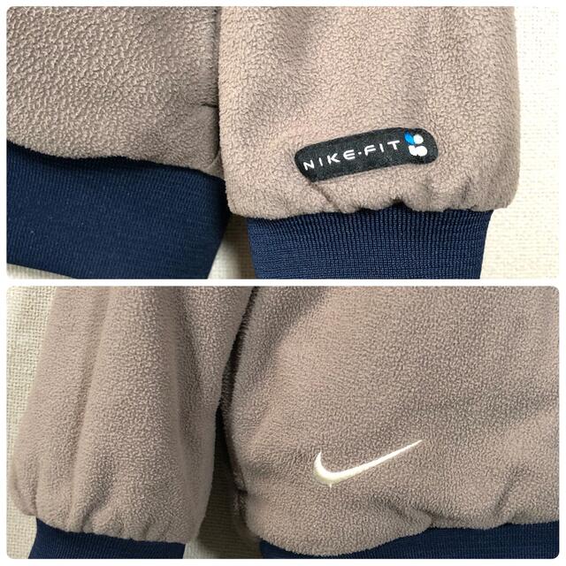 NIKE(ナイキ)のNIKE ナイキ リバーシブル ハーフジップ プルオーバー ナイロン フリース メンズのジャケット/アウター(ナイロンジャケット)の商品写真