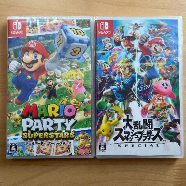 Nintendo Switch - 新品未開封 マリオパーティ スーパースターズ 大 ...