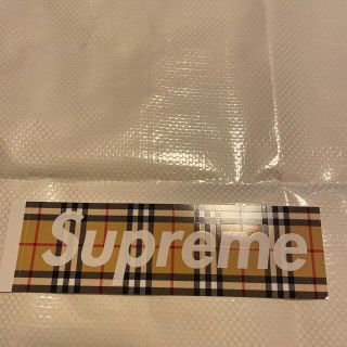 シュプリーム(Supreme)のsupreme burberry box logo sticker 1枚(その他)