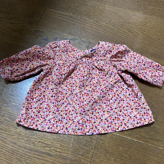 GAP(ギャップ)の70サイズ女の子　ギャップコーデ　パンツとスモック キッズ/ベビー/マタニティのベビー服(~85cm)(その他)の商品写真