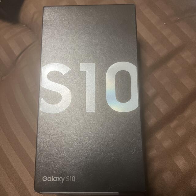 スマートフォン携帯電話SAMSUNG Galaxy S10 プリズムホワイト SM-G973C