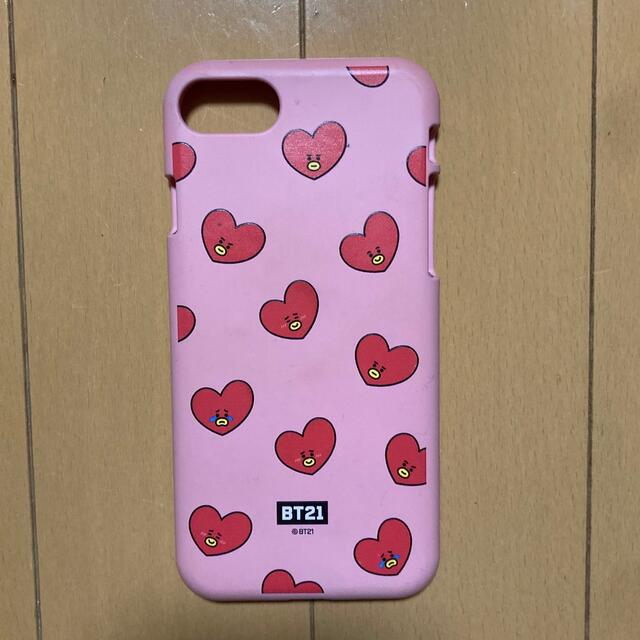 BT21(ビーティーイシビル)のBT21 iPhoneケース スマホ/家電/カメラのスマホアクセサリー(iPhoneケース)の商品写真