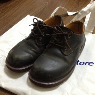 ドクターマーチン(Dr.Martens)のレア！Dr.Martin3ホール深緑UK(ブーツ)