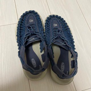 キーン(KEEN)のKEEN サンダル 紺系 25.5センチ(ビーチサンダル)