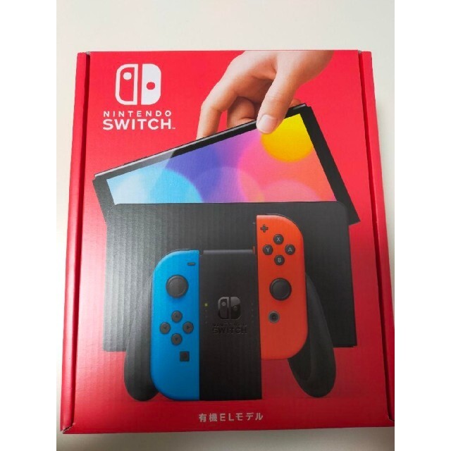 ✨箱付極美品✨Nintendo Switch 新型 ネオン レッド ブルーコロン ✨箱付極美品✨Nintendo Switch 新型 ネオン レッド ブルーコロン