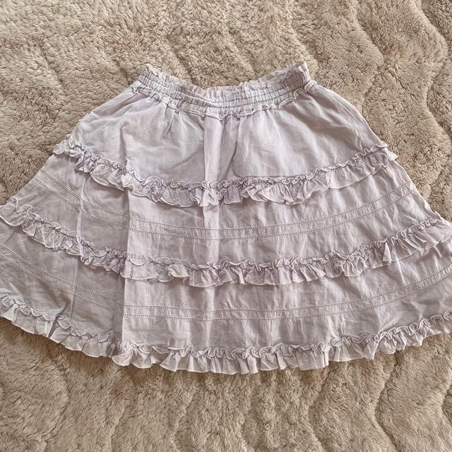 pom ponette(ポンポネット)のポンポネット　スカート　140cm /M キッズ/ベビー/マタニティのキッズ服女の子用(90cm~)(スカート)の商品写真