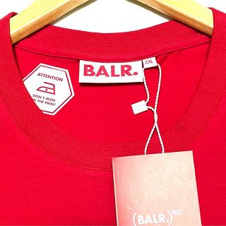 F.C.R.B. - 本物 新品 BALR RED Tシャツ ボーラー 赤 XXL ビッグ ...