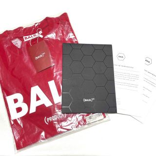 本物 新品 XXL ♪ BALR RED Tシャツ ボーラー 赤 ビッグサイズ