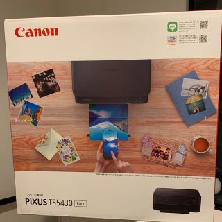 キヤノン(Canon)の【新品未開封】Canonブラック PIXUS TS5430BK(PC周辺機器)