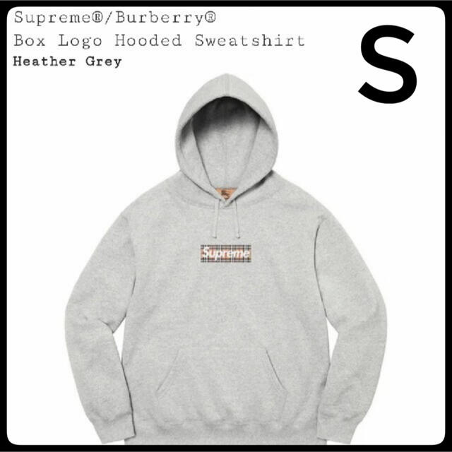 Ssupreme berberry hoodie boxlogo Ｓパーカー