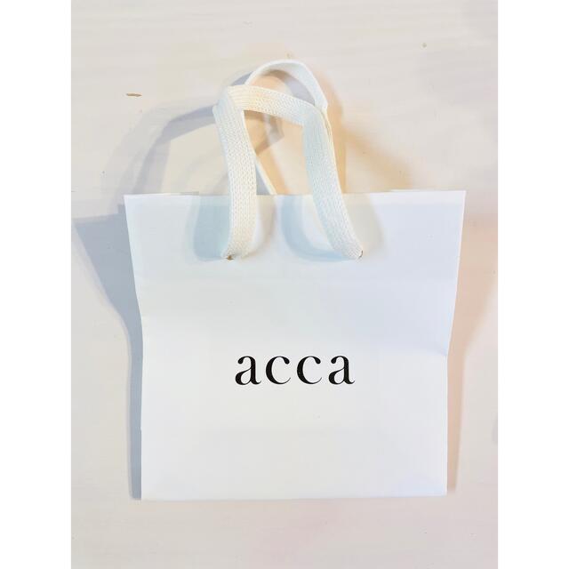 acca(アッカ)のacca ショップ 袋 ショッパー レディースのヘアアクセサリー(その他)の商品写真