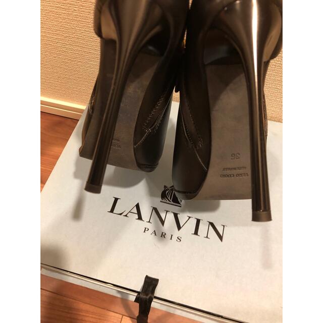 LANVIN(ランバン)のLANVINランバン　ショートブーツ36 レディースの靴/シューズ(ブーツ)の商品写真