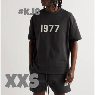 フィアオブゴッド(FEAR OF GOD)のエッセンシャルズ 1977 ブラック Tシャツ チャコール グレー XXS(Tシャツ/カットソー(半袖/袖なし))