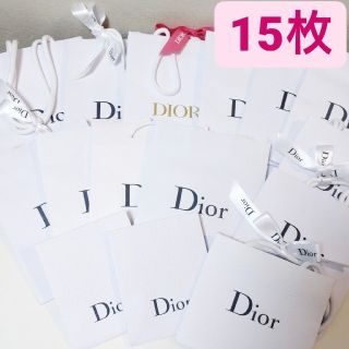 クリスチャンディオール(Christian Dior)のDIOR dior ディオール ショッパー ギフト ショップ袋 紙袋(ショップ袋)