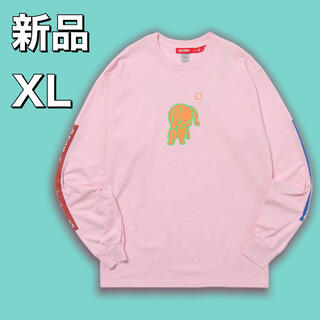 キューン(CUNE)のピンク 色間違い 睡眠不足 XL 新品 CUNE キューン(Tシャツ/カットソー(七分/長袖))