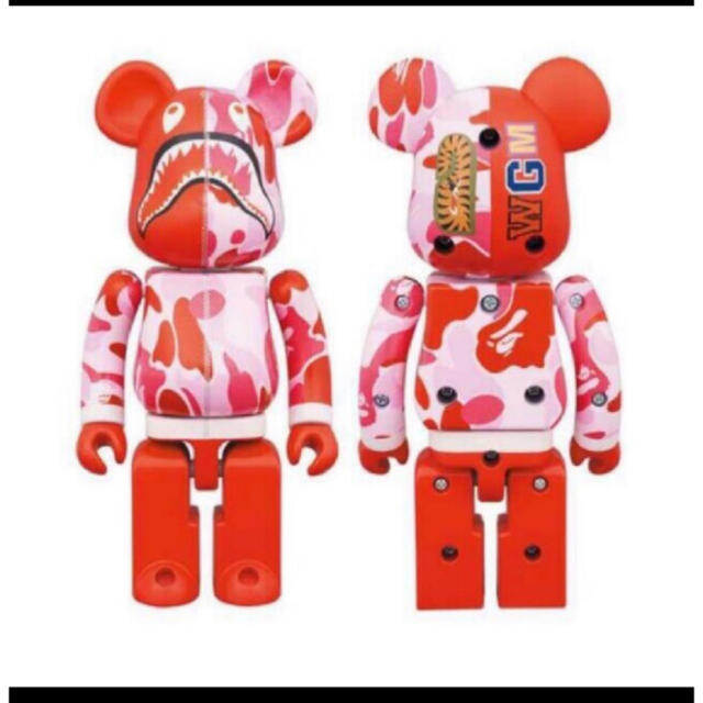 【新品】超合金 BE@RBRICK BAPE ABC CAMO SHARK