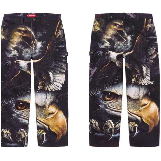 Supreme eagle double knee pants